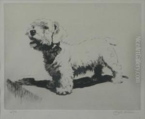 A Portrait Of A Sealyham by Cecil Charles Aldin