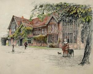 'ockwells Manor' by Cecil Charles Aldin