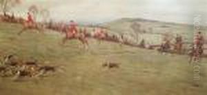 Hunting Scenes by Cecil Charles Aldin
