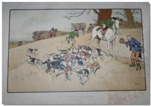 Harefield Harriers by Cecil Charles Aldin