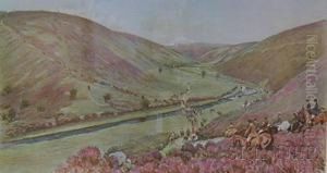 Hunt Scene by Cecil Charles Aldin