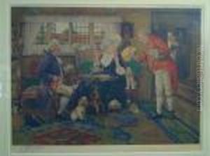 A Quick Rubber by Cecil Charles Aldin