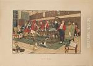 The Hunt Supper by Cecil Charles Aldin