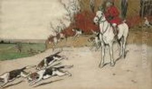 Forrard Away by Cecil Charles Aldin