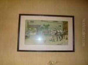 Trois Lithographies by Cecil Charles Aldin