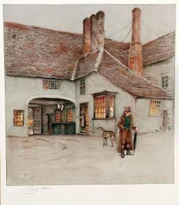 Pomfret Arms, Towester by Cecil Charles Aldin