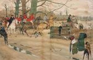 Setting Out; The Kill; The Hunt Dinner by Cecil Charles Aldin
