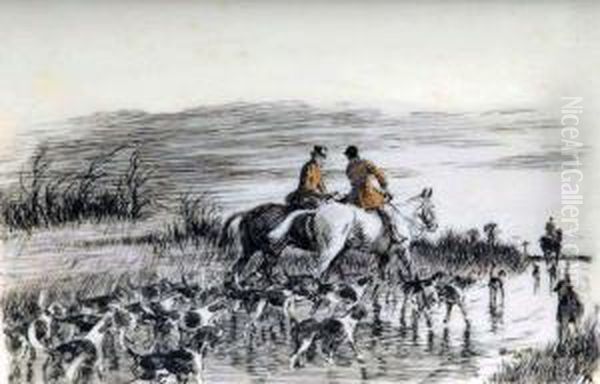 Turning For Home At The End Of The Hunting Day - view 1