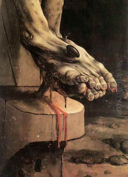 The Crucifixion (detail 5) c. 1515 - view 1