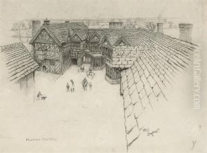 The Courtyard At Moreton Old Hall, Cheshire