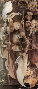 Fourteen Saints Altarpiece (detail 1) 1503