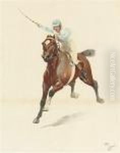 The Jockey by Cecil Charles Aldin