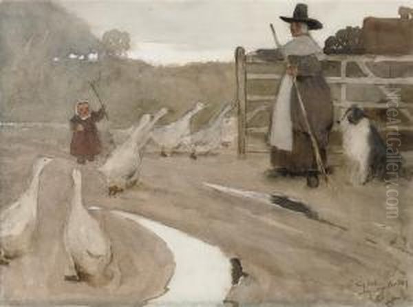 The Goose Girl - view 1