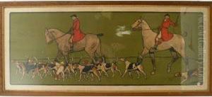 Chasse A Courre by Cecil Charles Aldin