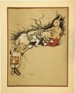 Original Illustration, Circa 1919 by Cecil Charles Aldin