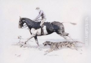 Riding Out by Cecil Charles Aldin