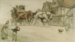 Behindtime by Cecil Charles Aldin