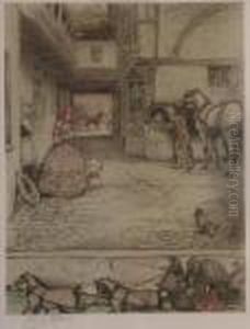 The Valentine by Cecil Charles Aldin