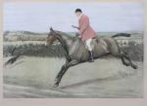 Earl Of Lonsdale - Master Of The Quorn In Pencil