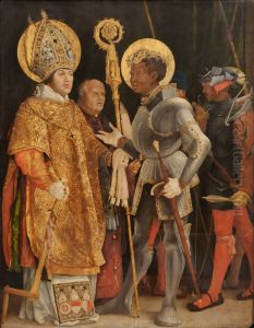 Meeting of St Erasm and St Maurice 1517-23
