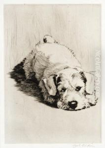 Terrier by Cecil Charles Aldin
