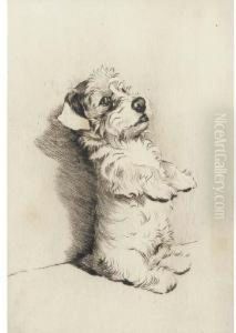 Begging For A Treat by Cecil Charles Aldin