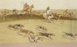 Cottesbrook Hunt by Cecil Charles Aldin