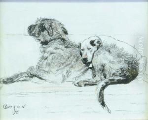 Exhausted Companions by Cecil Charles Aldin