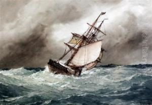 Off Sidmouth by Frederick James Aldridge