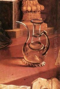 Nativity (detail 4) c. 1515 by Matthias Grunewald (Mathis Gothardt)