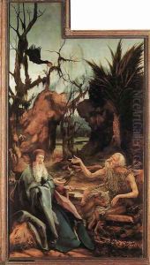 Saints Paul And Antony In The Desert