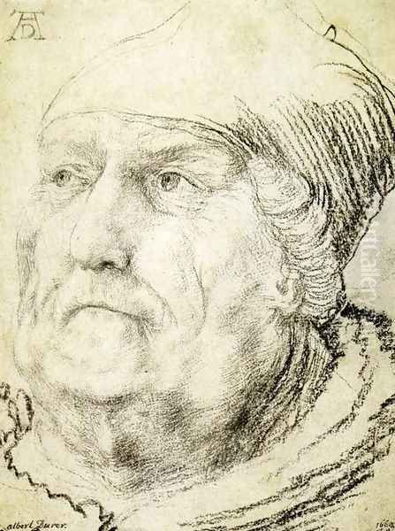 Head of an Old Man c. 1525 - view 1