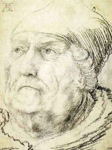 Head of an Old Man c. 1525 by Matthias Grunewald (Mathis Gothardt)