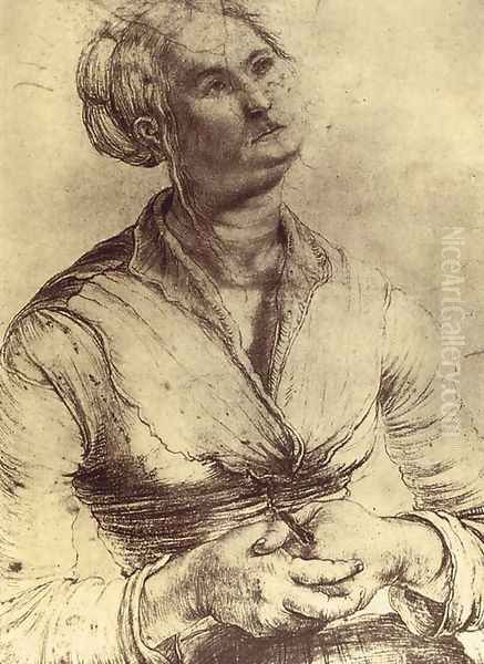 Woman Looking Up 1512-14 - view 1