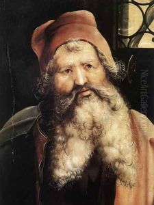 St Anthony (detail 1) c. 1515 by Matthias Grunewald (Mathis Gothardt)