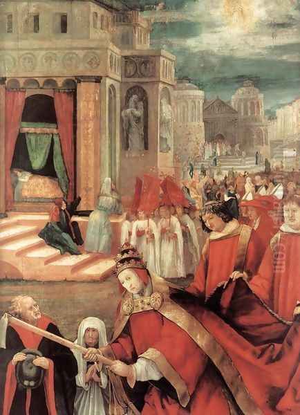 Establishment of the Santa Maria Maggiore in Rome (detail 3) 1517-19 - view 1