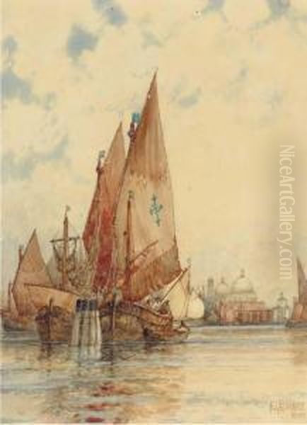 Fishing Craft On The Lagoon, Venice - view 1