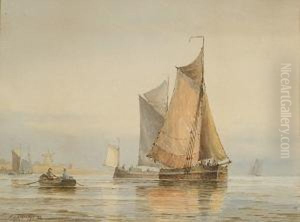 Shipping Off The Dutch Coast - view 1