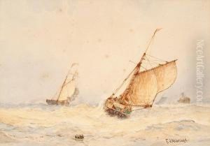 Boats In A Swell Boats In A Swell