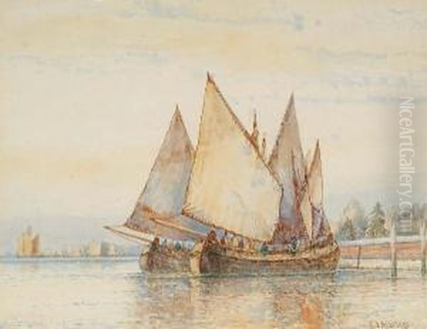 Fishing Boats In The Venetian Lagoon - view 1