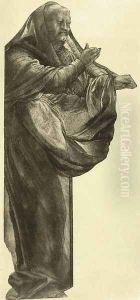 Study of an Apostle (2) c. 1511 by Matthias Grunewald (Mathis Gothardt)