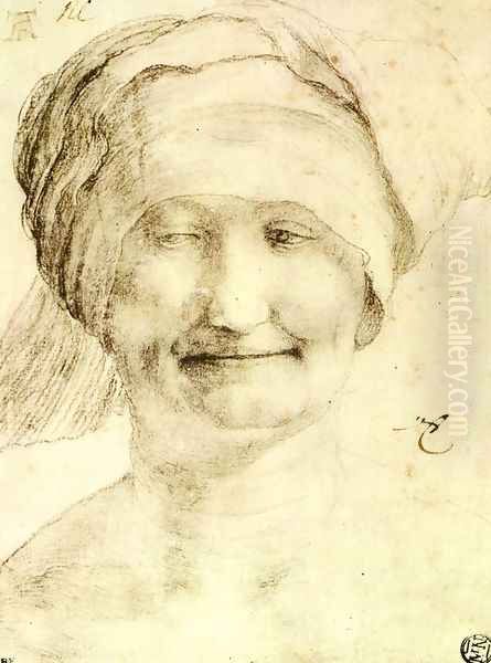 Smiling Woman c. 1520 - view 1