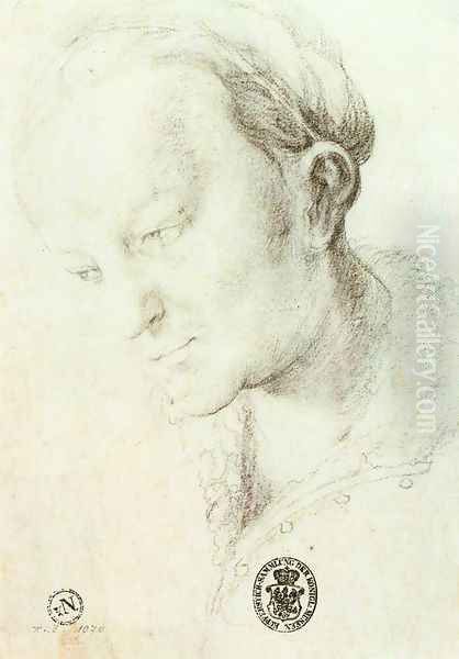 Head of a Young Woman c. 1520 - view 1