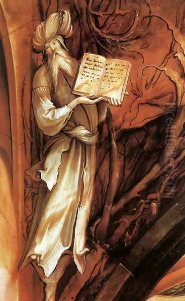The Annunciation (detail 3) c. 1515 - view 1