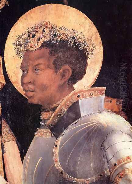 St. Maurice (Detail From Meeting Of Saints Eramus & Maurice) - view 1