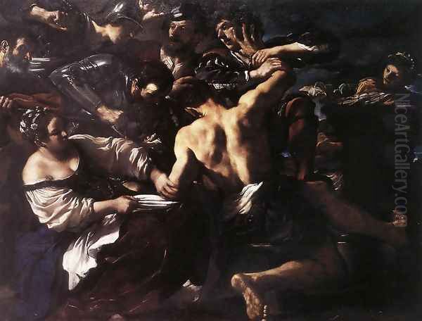 Samson Captured By The Philistines 1619 - view 1