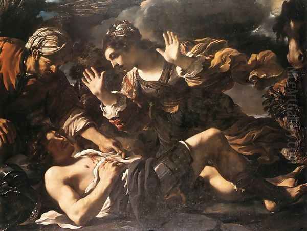 Ermina Finds The Wounded Tancred 1618-19 - view 1
