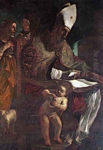 St Augustine by Giovanni Francesco Barbieri