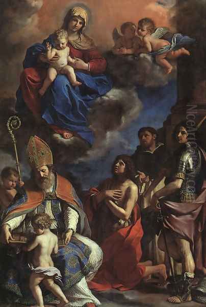 The Patron Saints Of Modena 1651-52 - view 1