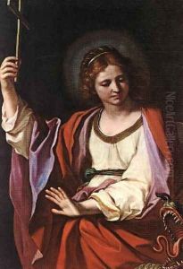 St Marguerite by Giovanni Francesco Barbieri